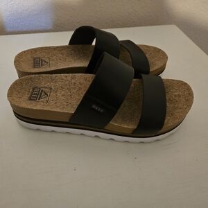 Reef Women's Black Slide Sandal Size 7.5